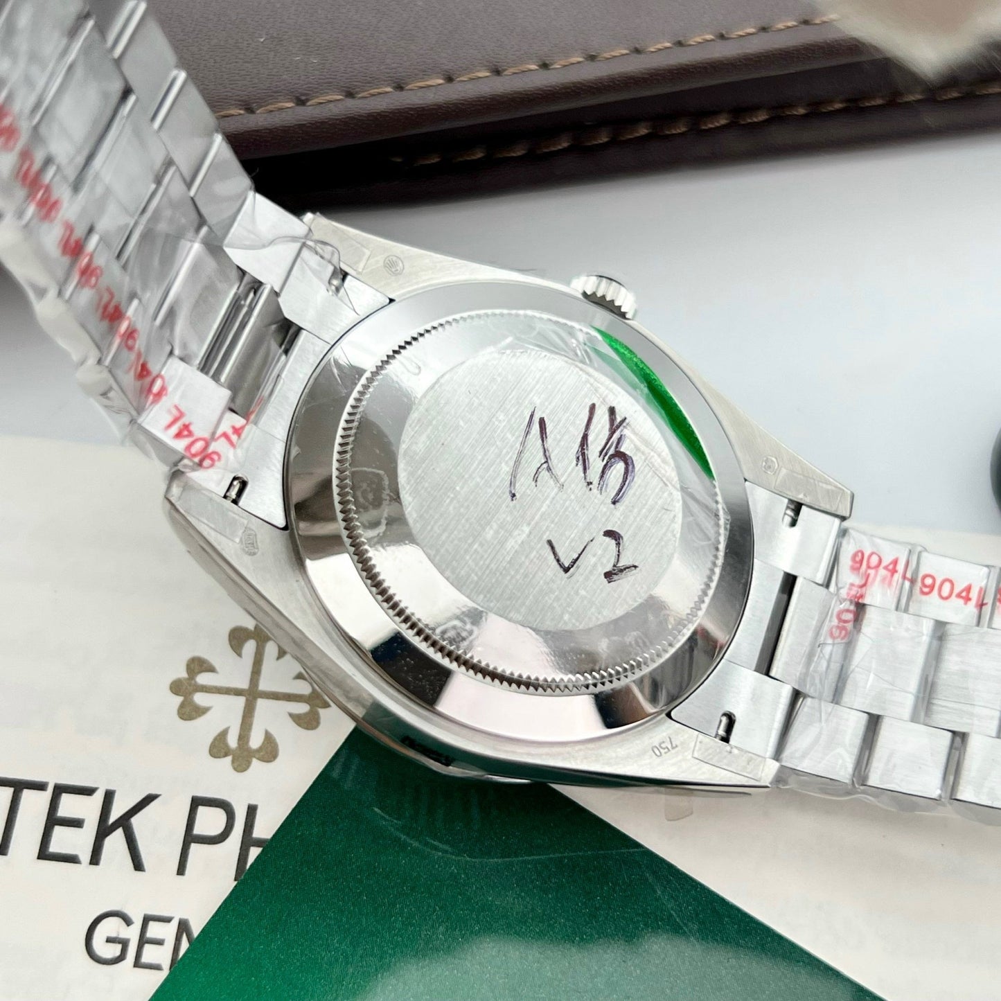 Rolex Day Date 40 228349RBR Pave Diamonds quadrante 1:1 edizione migliore GM Fabbrica V3 Counterweight Versione