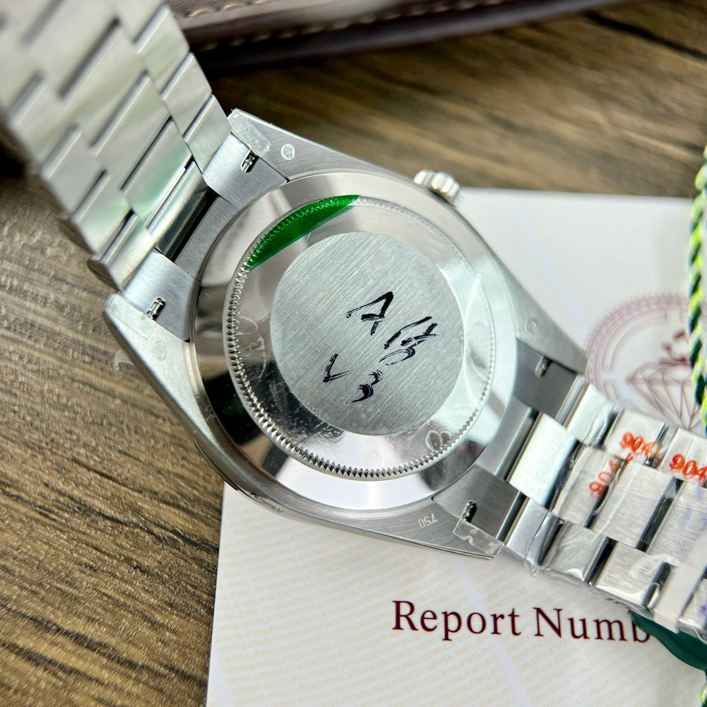 Rolex Day Date 40 - 228206 Arabic quadrante Best 1:1 Edizione GM Fabbrica V3 Moissanite baguetta