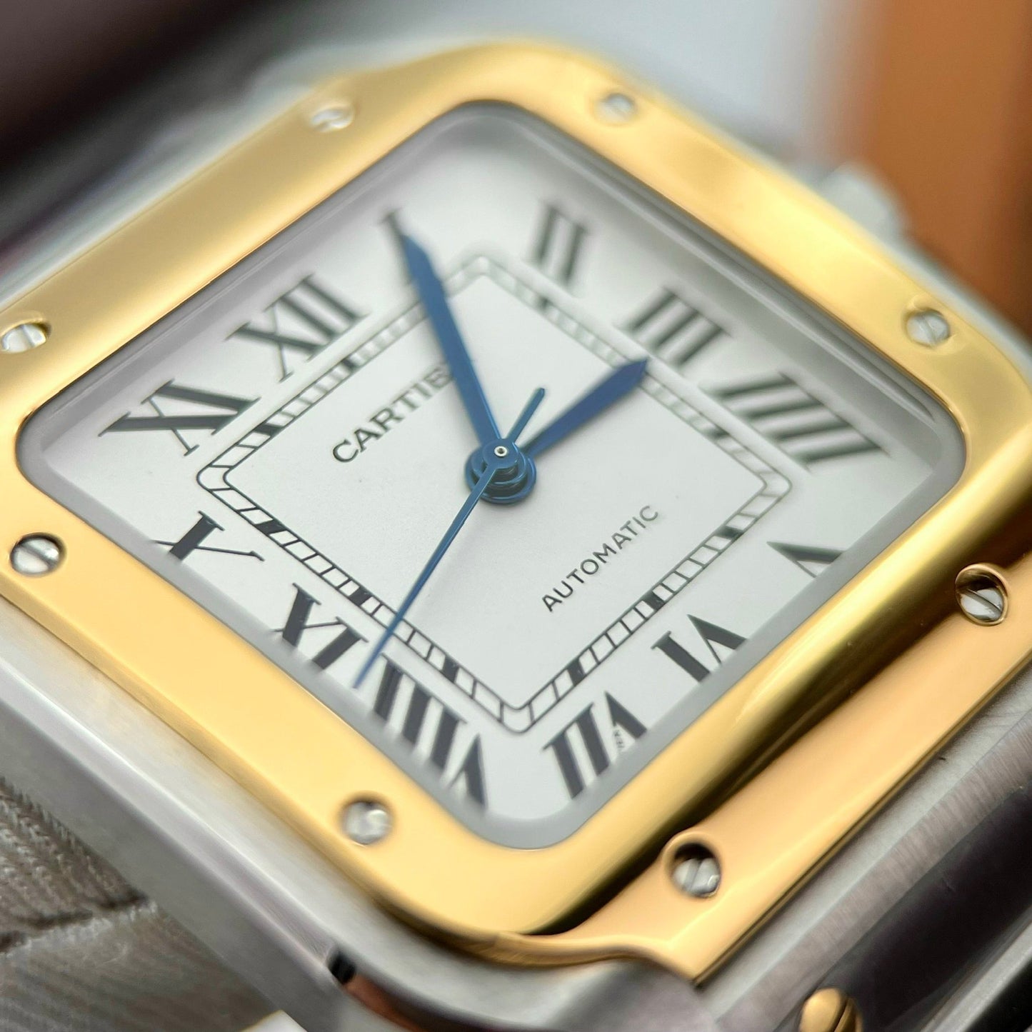 Cartier De Santos W2SA0016 35MM 1:1 edizione migliore BV Fabbrica quadrante bianco newest 2024 Versione