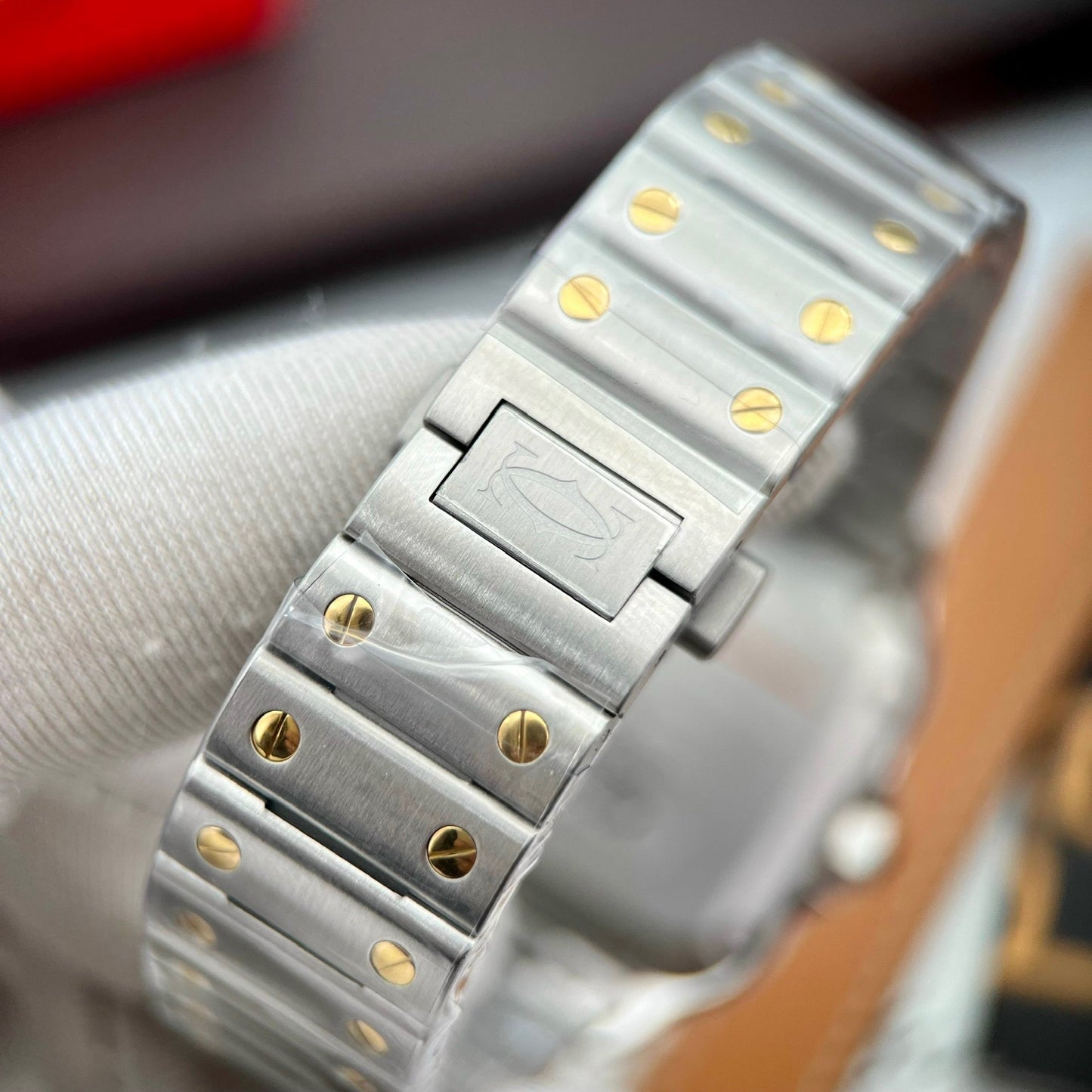 Cartier De Santos W2SA0016 35MM 1:1 edizione migliore BV Fabbrica quadrante bianco newest 2024 Versione