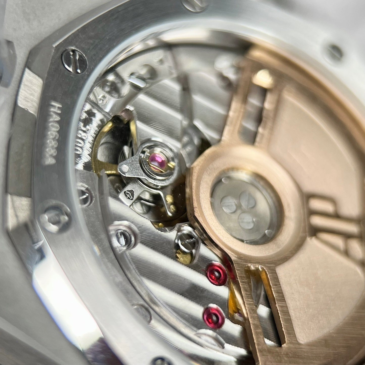 Audemars Piguet Royal Oak 67651IP.ZZ.1261IP.01 1:1 Best Edition ZF Fabbrica Blue Dial Moissanite bezel