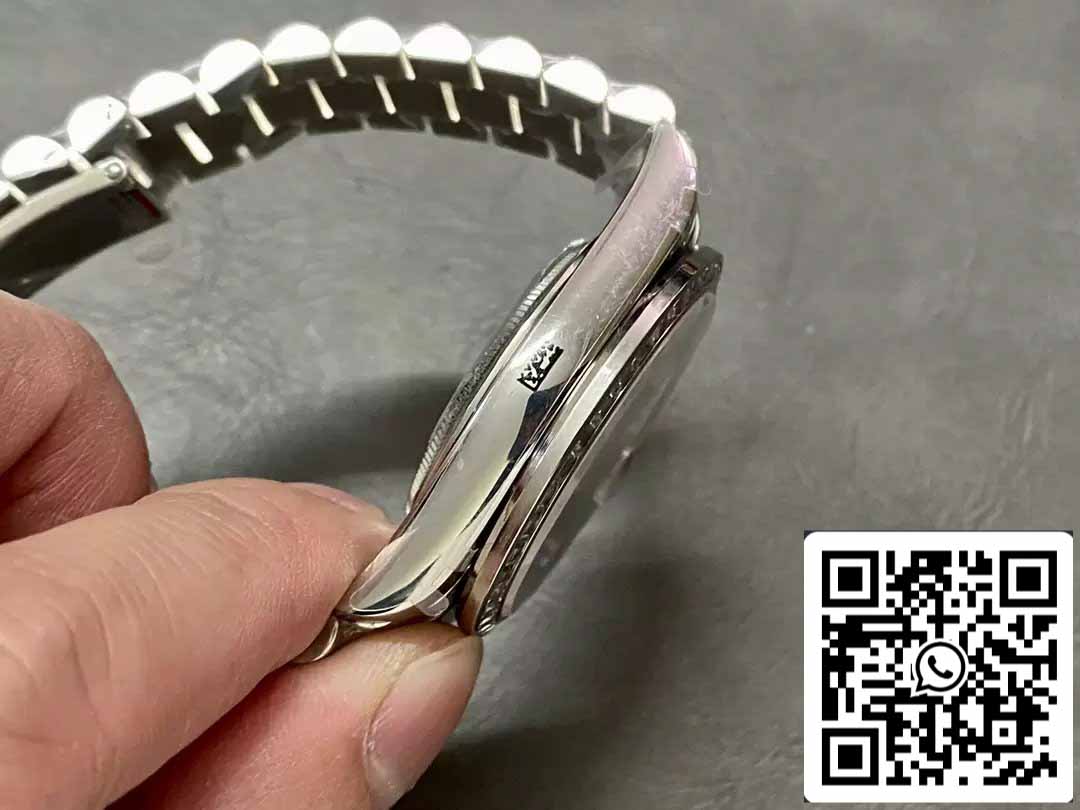 Rolex Day Date 40 M228236 Árabe quadrante verde 1:1 edizione melhor GM Fabbrica V3 Contrapeso Versão