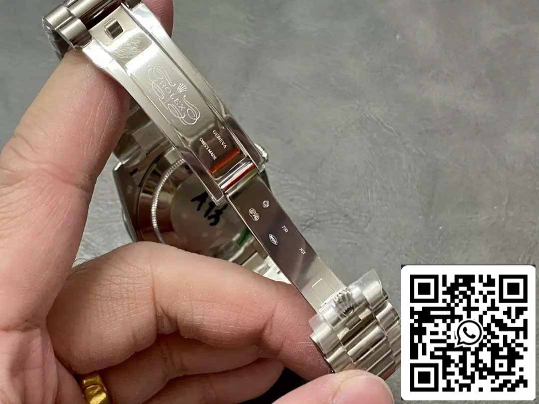 Rolex Day Date 40 M228236 Árabe quadrante verde 1:1 edizione melhor GM Fabbrica V3 Contrapeso Versão