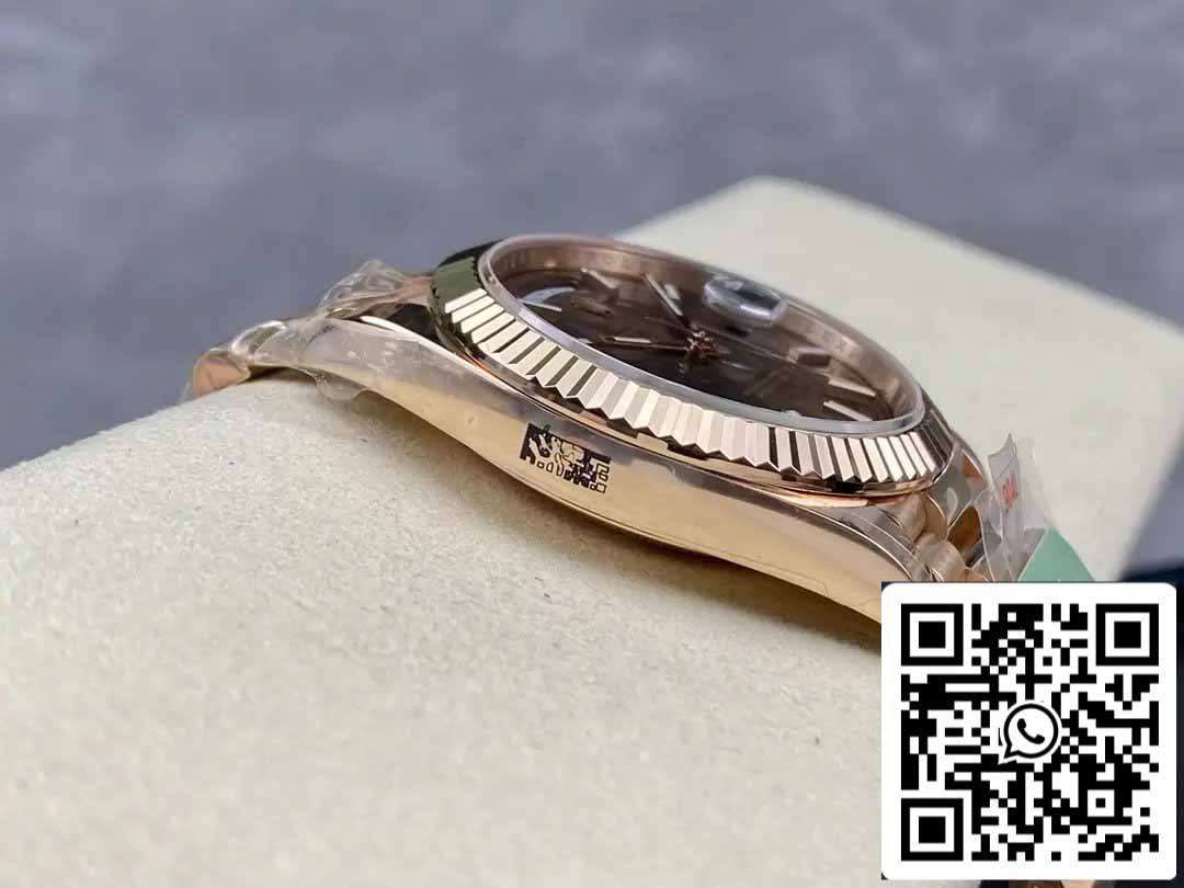 Rolex Day Date 40 M228235-0053 Chocolate quadrante 1:1 edizione migliore AR Fabbrica 3255 movimento