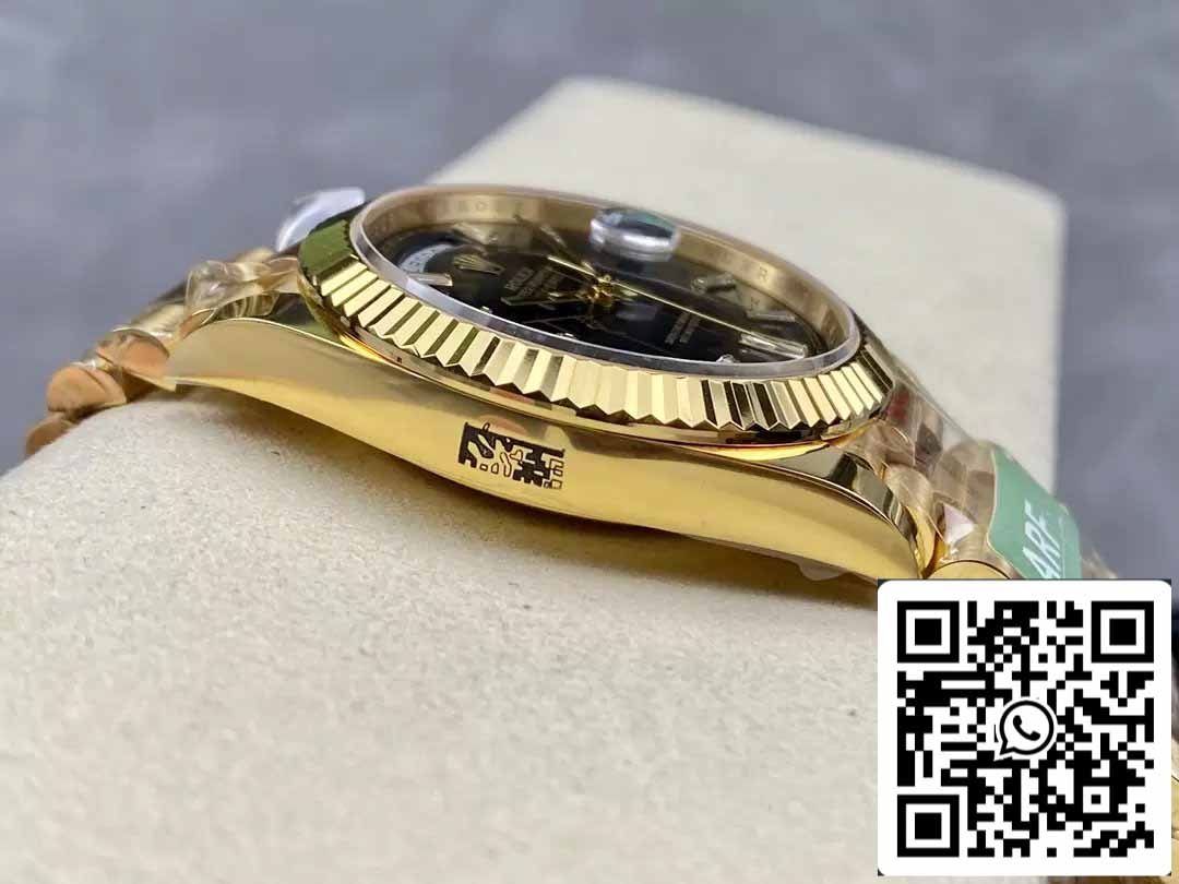Rolex Day Date 40 M228238-0004 quadrante nero 1:1 edizione migliore AR Fabbrica 3255 movimento