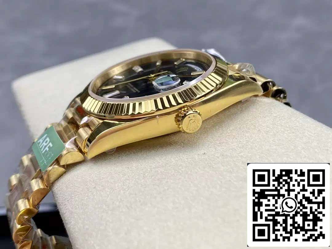 Rolex Day Date 40 M228238-0004 quadrante nero 1:1 edizione migliore AR Fabbrica 3255 movimento