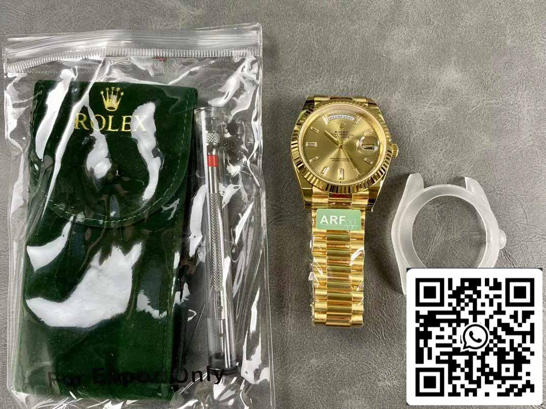 Rolex Day Date 40 M228238-0005 Amarelo Oro quadrante 1:1 edizione migliore AR Fabbrica 3255 movimento