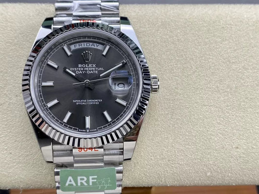 Rolex Day Date 40 M228239-0060 Grigio quadrante 1:1 edizione migliore AR Fabbrica 3255 movimento
