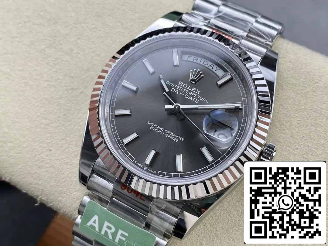 Rolex Day Date 40 M228239-0060 Grigio quadrante 1:1 edizione migliore AR Fabbrica 3255 movimento