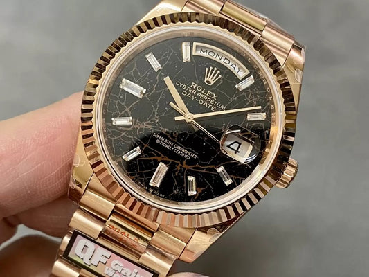 Rolex Day Date 40 M228235-0045 Eisenkiesel Diamond Dial1:1 Best Edition QF Fabbrica 183 gram