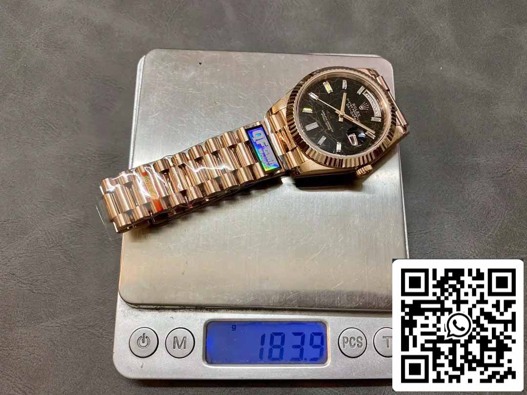Rolex Day Date 40 M228235-0045 Eisenkiesel Diamond Dial1:1 Best Edition QF Fabbrica 183 gram