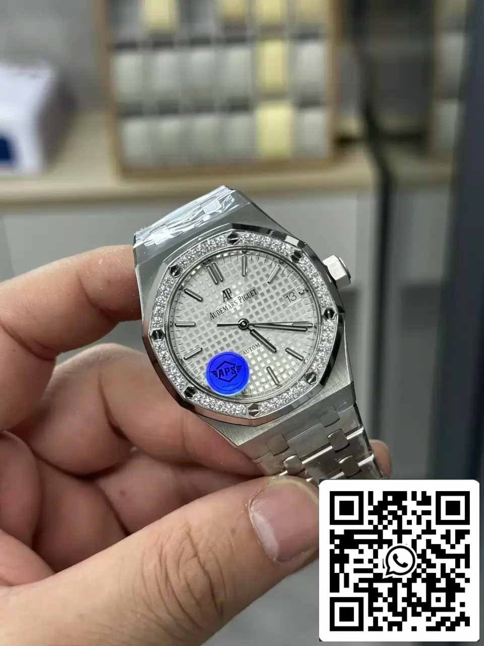Audemars Piguet 15451ST.ZZ.1256ST.01 APS Fabbrica 1:1 edizione migliore quadrante bianco