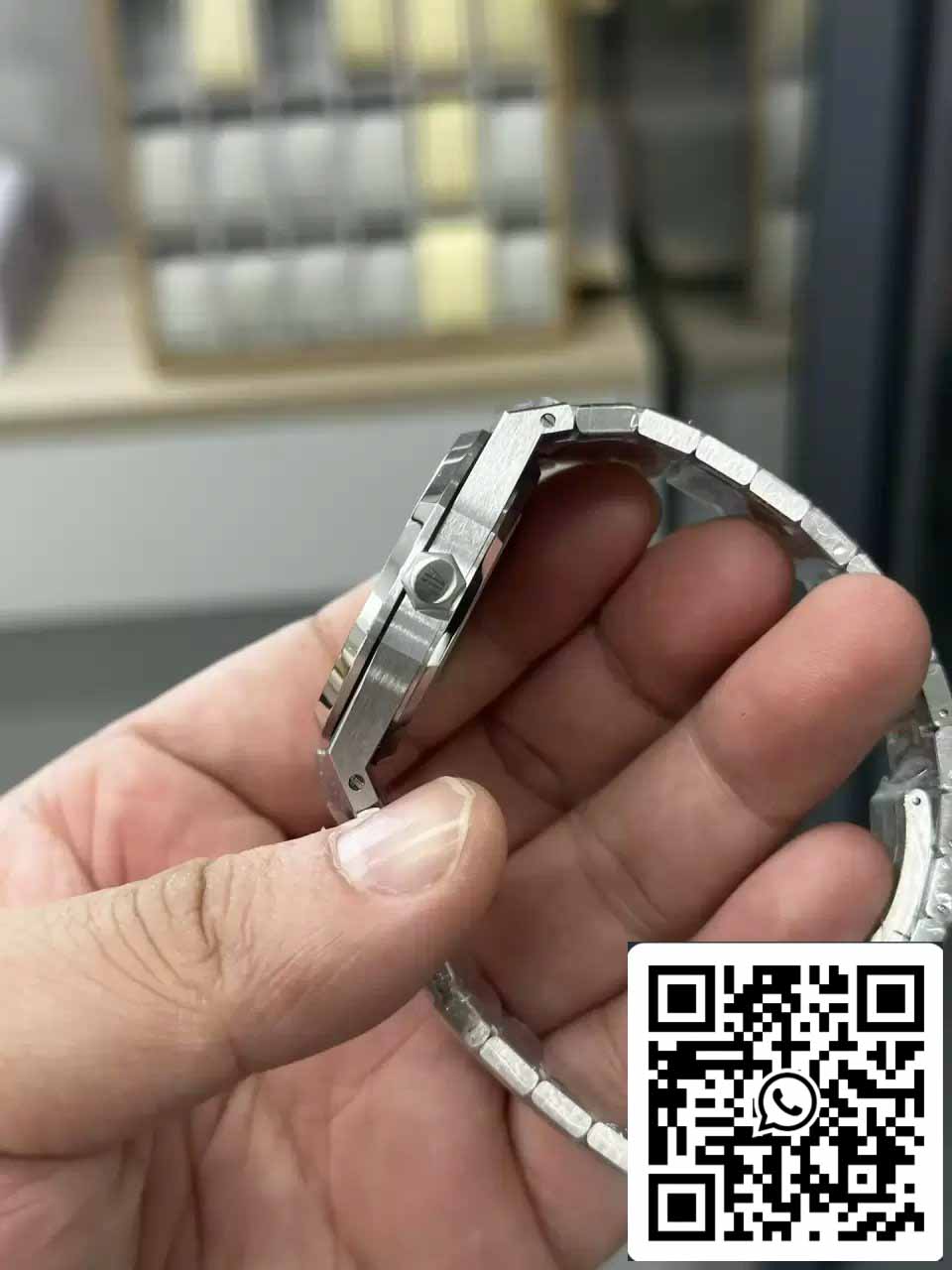 Audemars Piguet 15451ST.ZZ.1256ST.01 APS Fabbrica 1:1 edizione migliore quadrante bianco