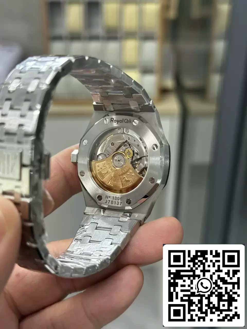 Audemars Piguet 15451ST.ZZ.1256ST.01 APS Fabbrica 1:1 edizione migliore quadrante bianco