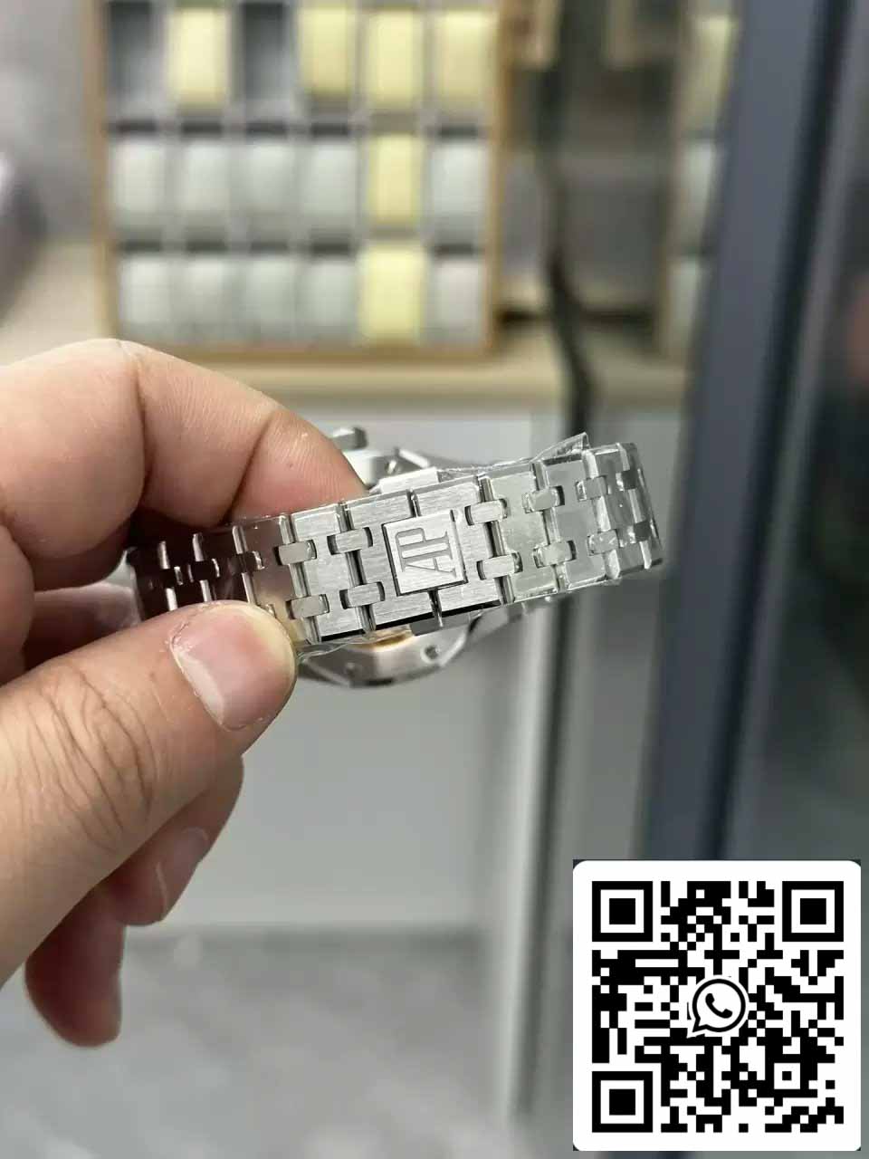 Audemars Piguet 15451ST.ZZ.1256ST.01 APS Fabbrica 1:1 edizione migliore quadrante bianco