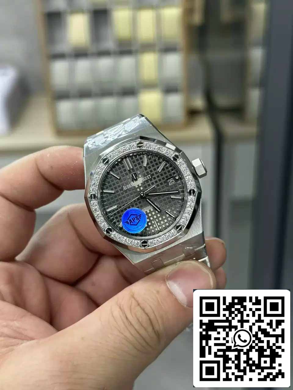 Audemars Piguet 15451ST.ZZ.1256ST.02 APS Fabbrica 1:1 edizione migliore Grigio quadrante