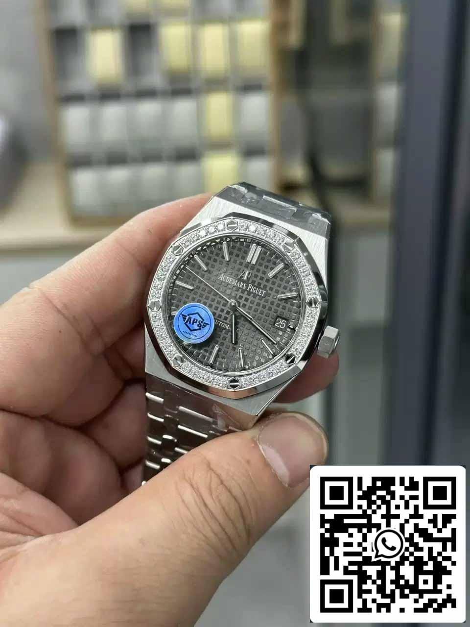 Audemars Piguet 15451ST.ZZ.1256ST.02 APS Fabbrica 1:1 edizione migliore Grigio quadrante