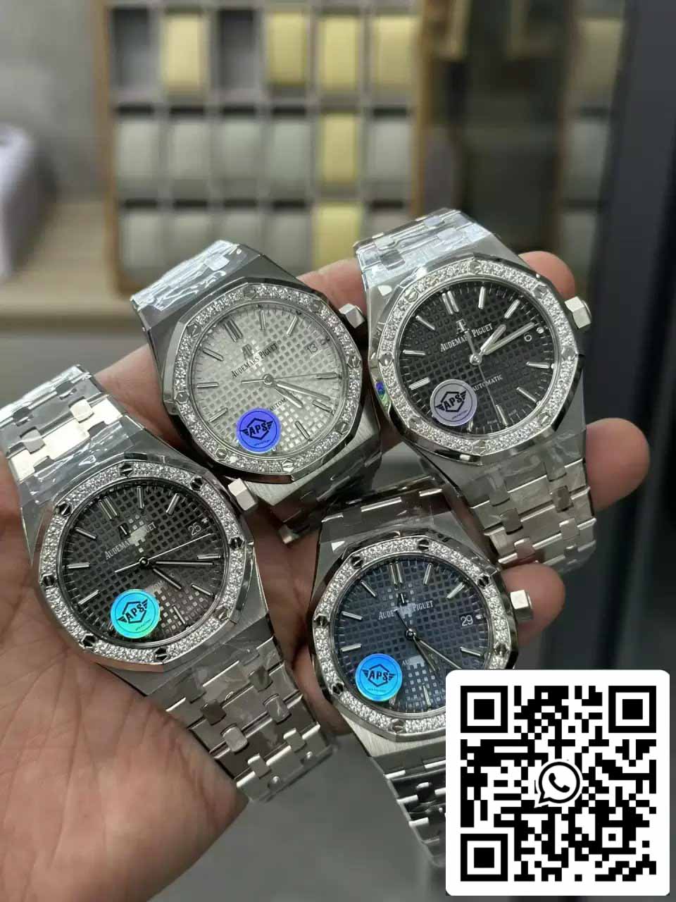 Audemars Piguet 15451ST.ZZ.1256ST.02 APS Fabbrica 1:1 edizione migliore Grigio quadrante