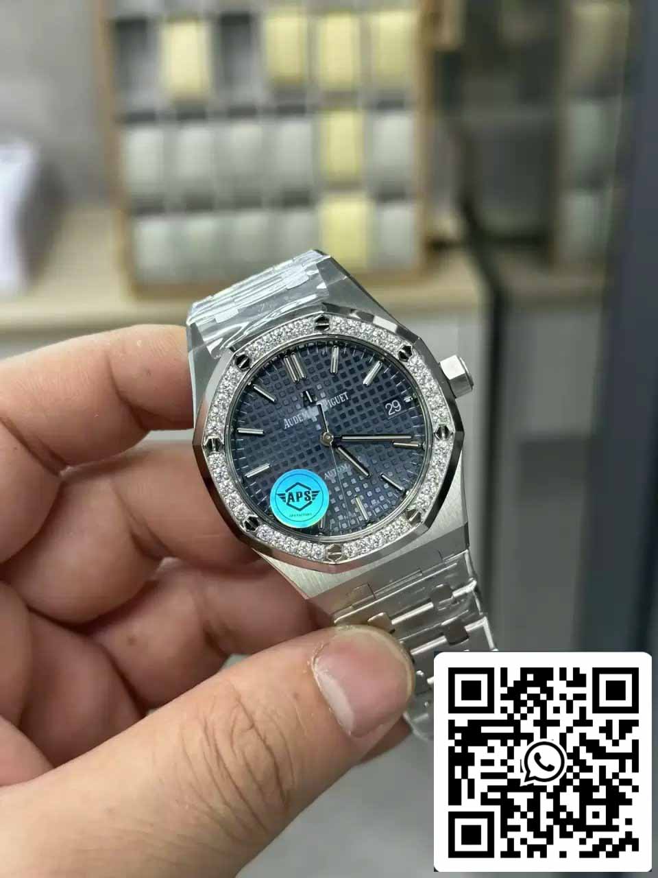 Audemars Piguet 15451ST.ZZ.1256ST.03 APS Fabbrica 1:1 edizione migliore quadrante blu