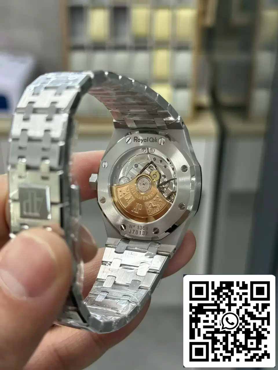 Audemars Piguet 15451ST.ZZ.1256ST.03 APS Fabbrica 1:1 edizione migliore quadrante blu