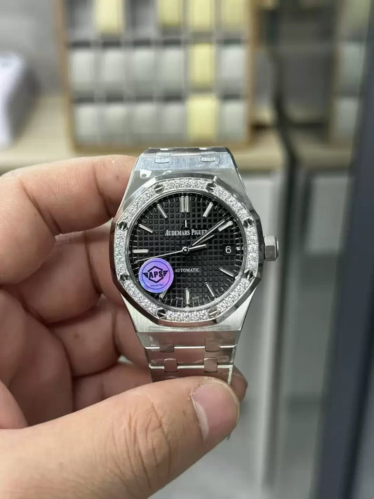 Audemars Piguet 15451ST.ZZ.1256ST.01 APS Fabbrica 1:1 edizione migliore quadrante nero