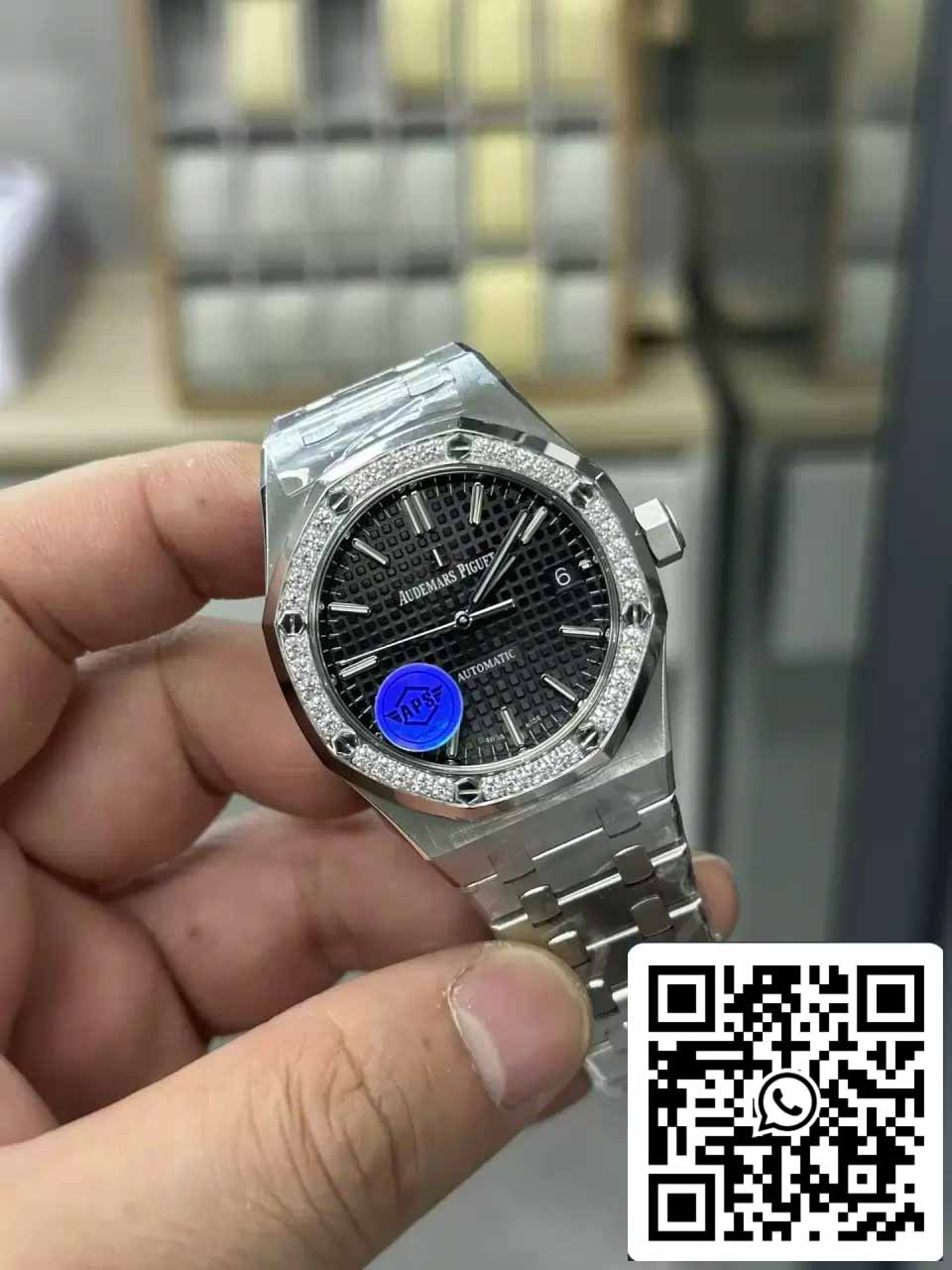 Audemars Piguet 15451ST.ZZ.1256ST.01 APS Fabbrica 1:1 edición migliore quadrante nero