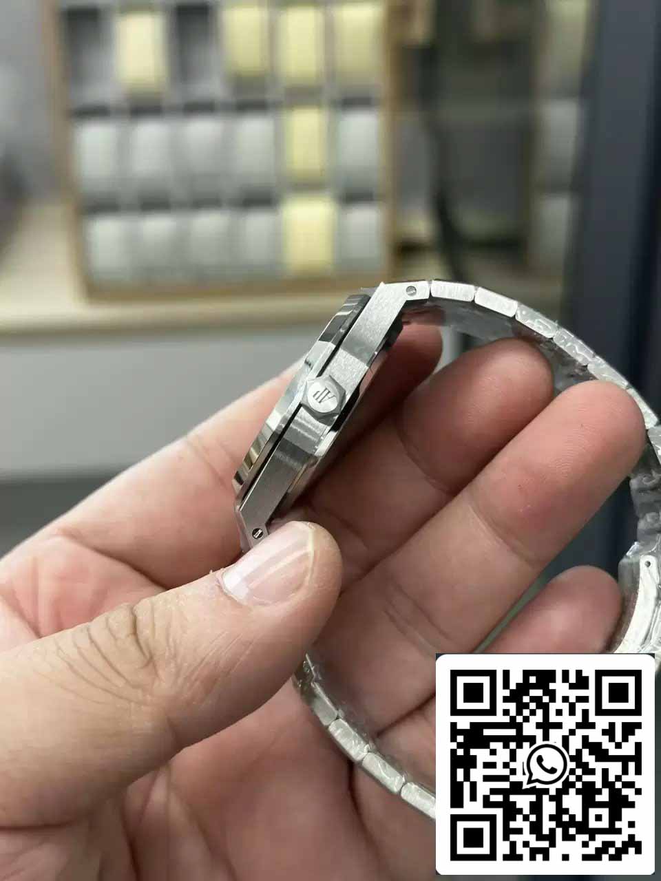 Audemars Piguet 15451ST.ZZ.1256ST.01 APS Fabbrica 1:1 edición migliore quadrante nero