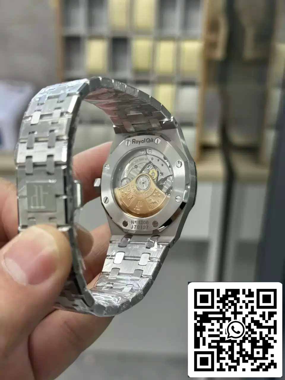 Audemars Piguet 15451ST.ZZ.1256ST.01 APS Fabbrica 1:1 edición migliore quadrante nero