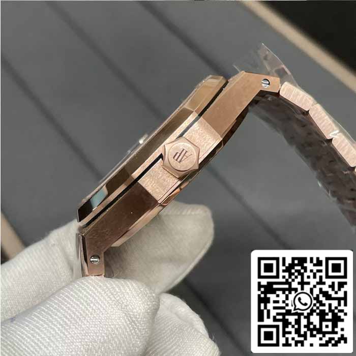 Audemars Piguet 15454OR.GG.1259OR.03 Frost Oro 1:1 edizione migliore APS Fabbrica Rosa Oro quadrante Rosa Oro
