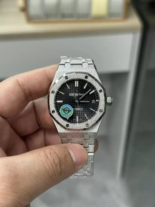 Audemars Piguet 15454BC.GG.1259BC.03 Frost Oro 1:1 edizione migliore APS Fabbrica quadrante nero