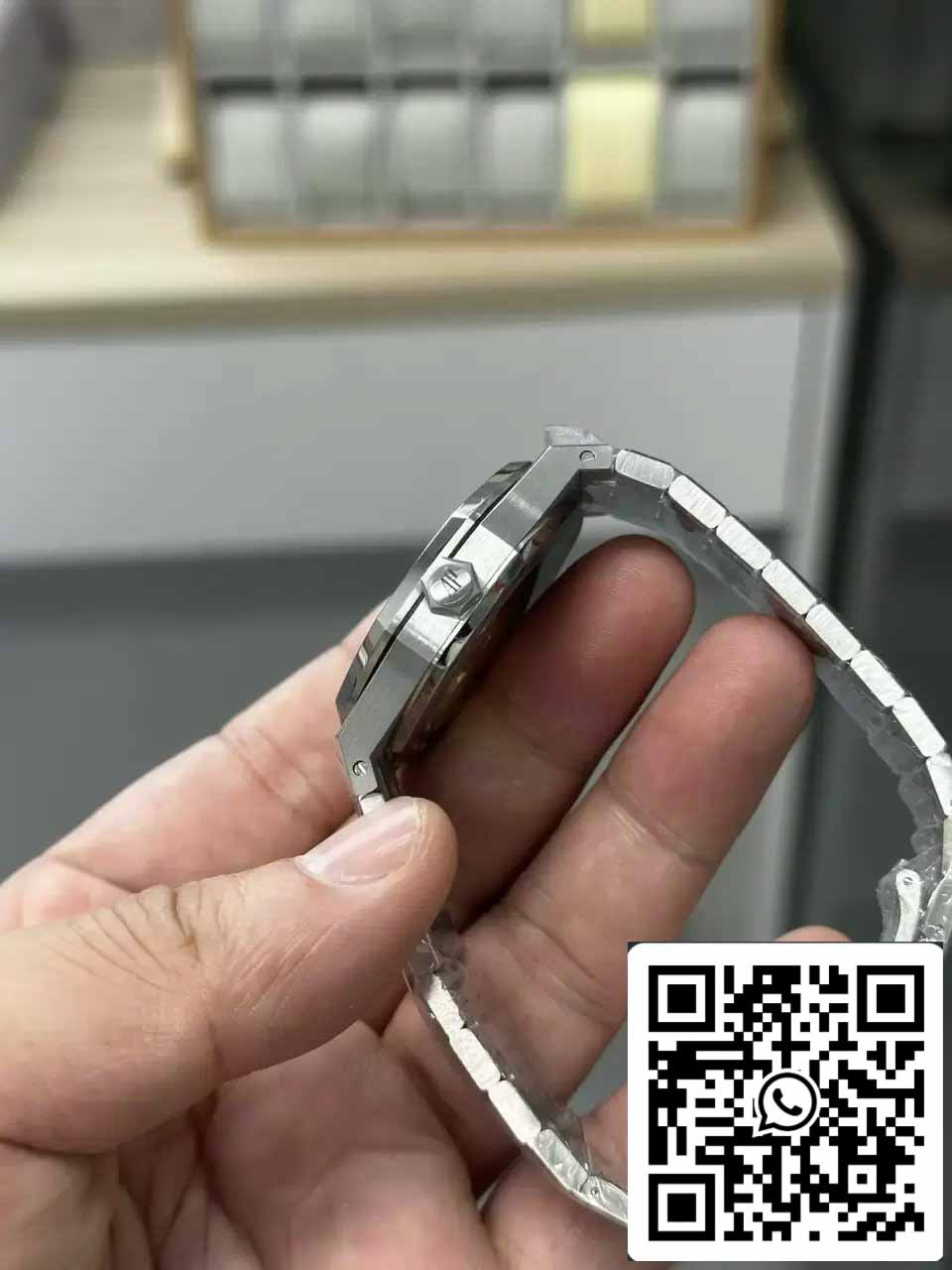 Audemars Piguet 15454BC.GG.1259BC.03 Frost Oro 1:1 edizione migliore APS Fabbrica Grigio quadrante