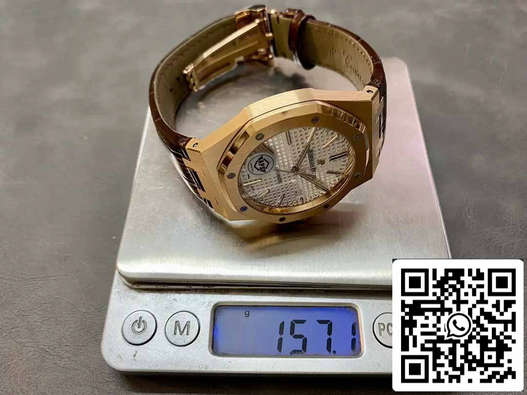 Audemars Piguet Royal Oak 15400OR.OO.D088CR.01 APS Fabbrica V3 1:1 edizione migliore quadrante bianco