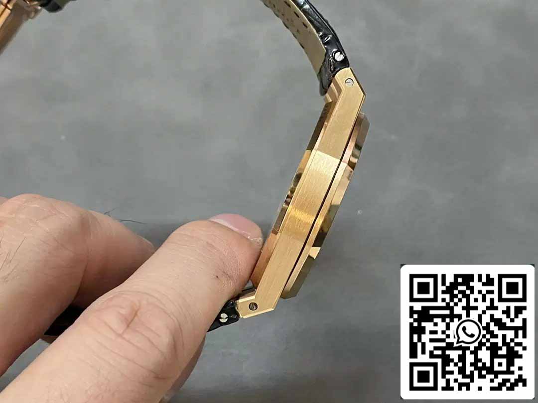 Audemars Piguet Royal Oak 15400OR.OO.D002CR.01 APS Fabbrica V3 1:1 edizione migliore quadrante nero