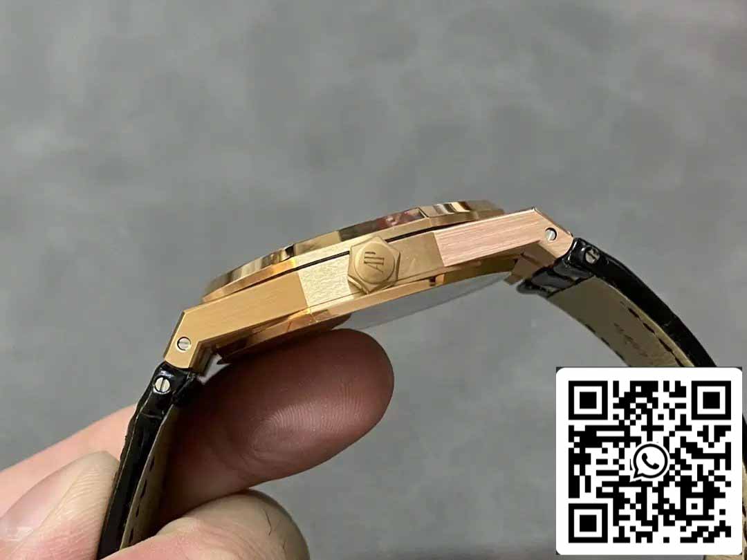 Audemars Piguet Royal Oak 15400OR.OO.D002CR.01 APS Fabbrica V3 1:1 edizione migliore quadrante nero