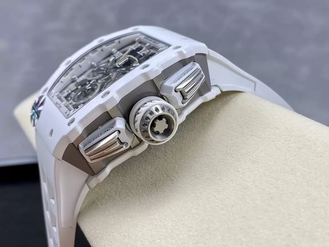 Richard Mille RM11-03 Best Edition KU+ Fabbrica [KV - V5] Version White Carbon