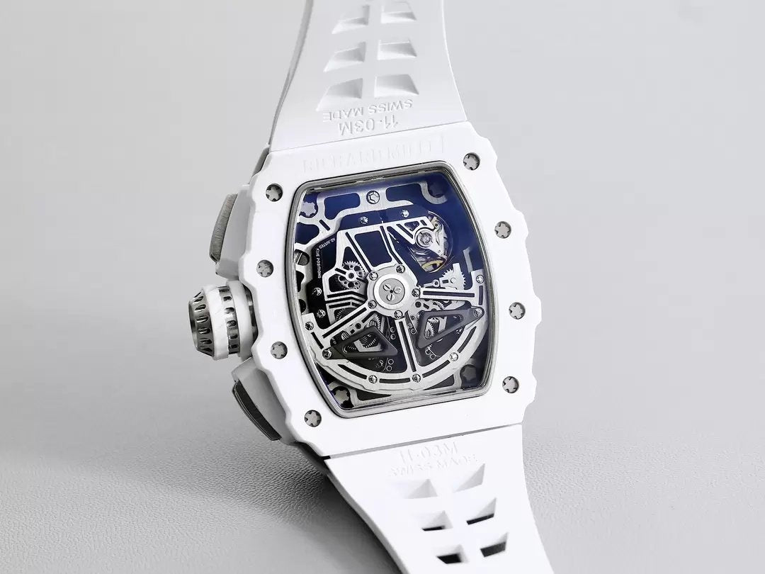 Richard Mille RM11-03 Best Edition KU+ Fabbrica [KV - V5] Version White Carbon