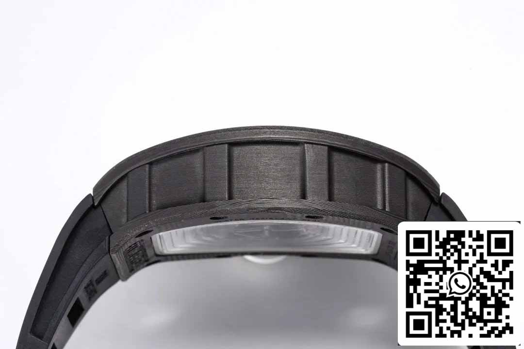 BBR Fabbrica [V3] RICHARD MILLE  RM055 RM-055 NTPT fibra di carbonio Cassa Gomma cinturino