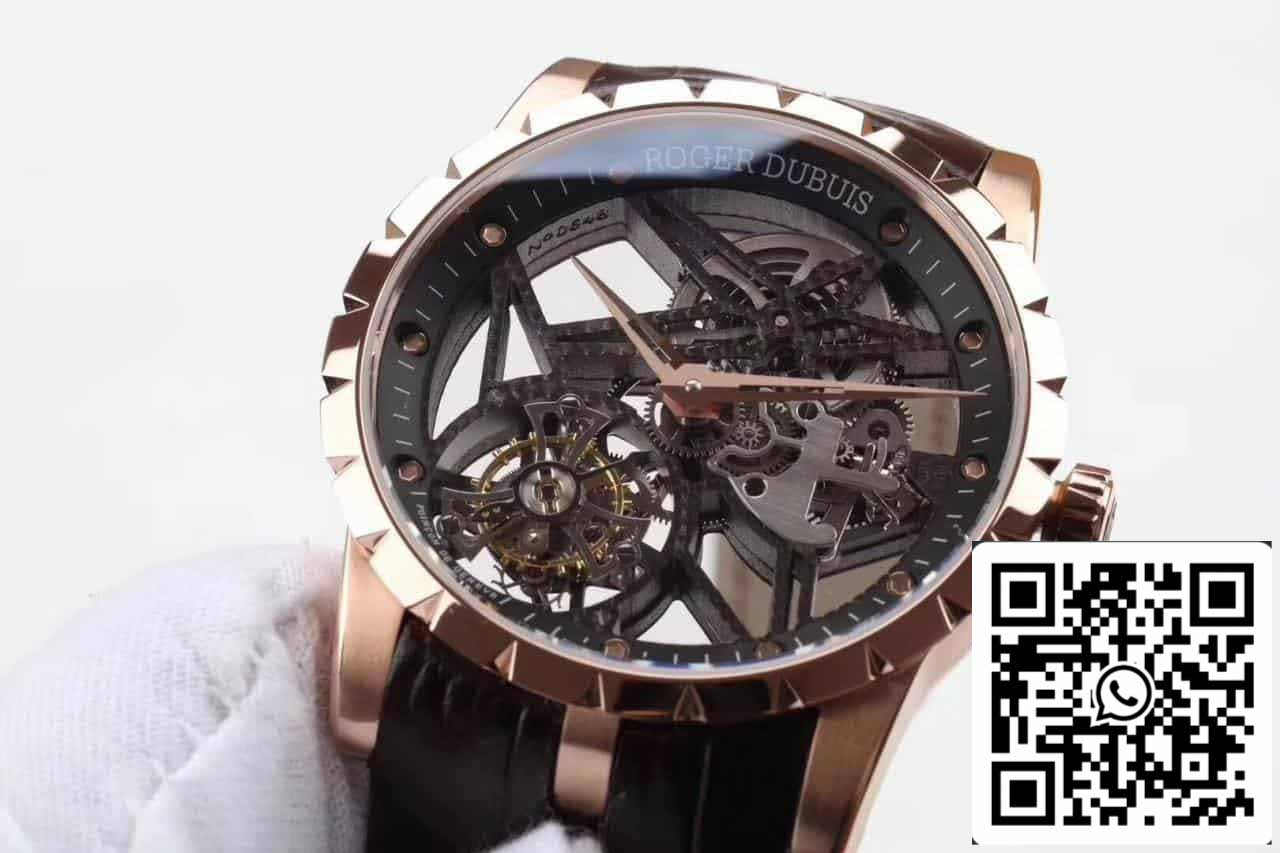 Roger Dubuis Excalibur RDDBEX0392 1:1 edizione migliore BBR Fabbrica V3 Tourbillon Watch