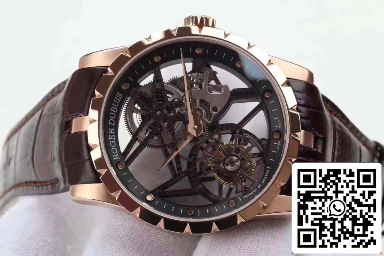 Roger Dubuis Excalibur RDDBEX0392 1:1 edizione migliore BBR Fabbrica V3 Tourbillon Watch