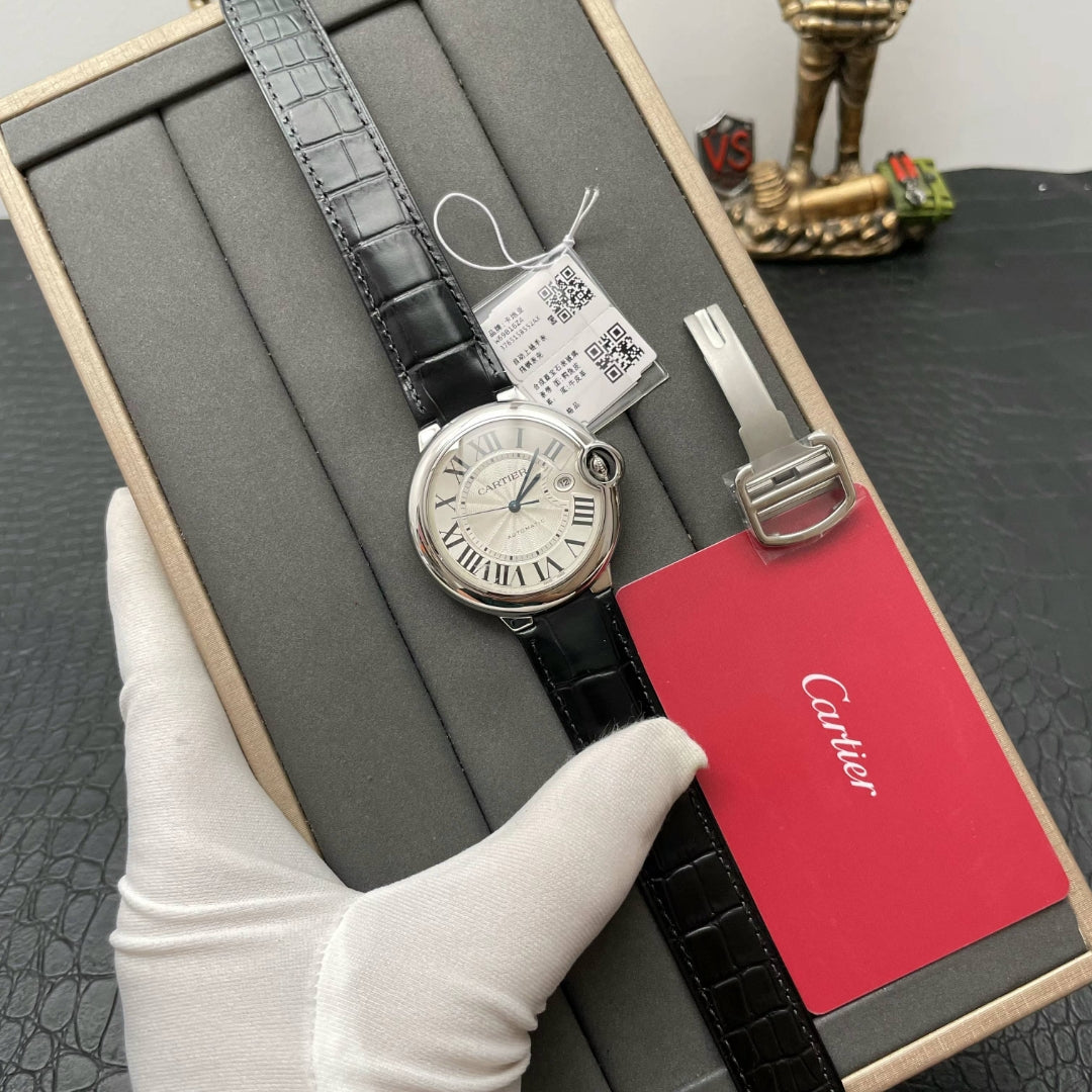 Ballon Bleu De Cartier 42MM WSBB0026 1:1 edizione migliore AF Fabbrica quadrante bianco