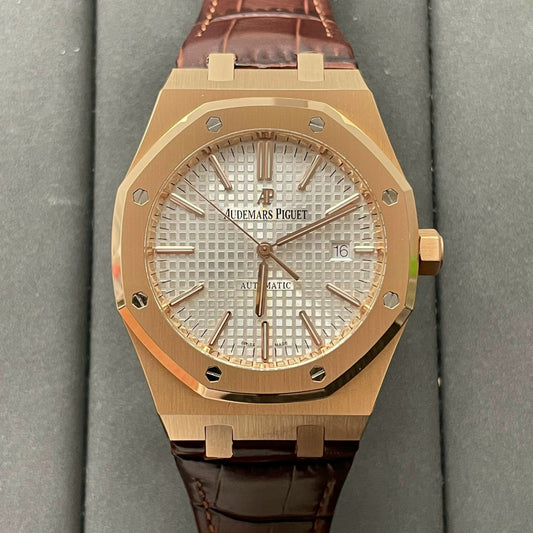 Audemars Piguet Royal Oak 15500OR.OO.D002CR.01 1:1 edición mejorada APS Fabbrica V3 quadrante nero 