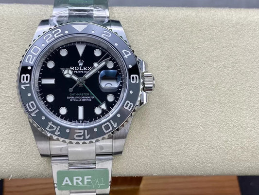 Rolex GMT Master II m126710grnr-0003 1:1 edizione migliore ARF Fabbrica Newest 2024 Oyster cinturino