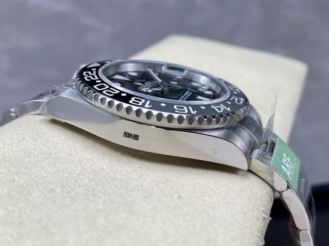 Rolex GMT Master II m126710grnr-0003 1:1 edizione migliore ARF Fabbrica El más nuevo 2024 Oyster cinturino