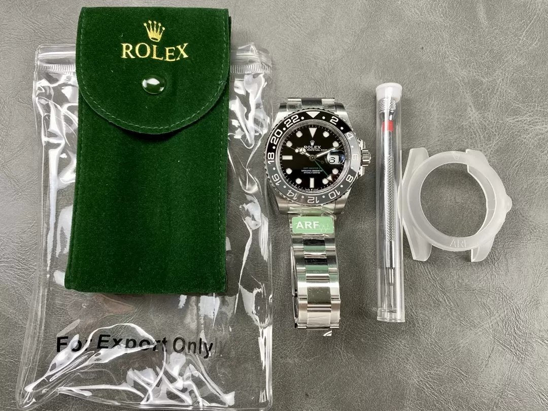 Rolex GMT Master II m126710grnr-0003 1:1 edizione migliore ARF Fabbrica El más nuevo 2024 Oyster cinturino