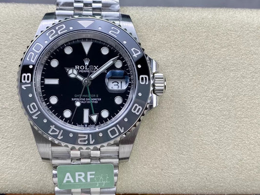Rolex GMT Master II m126710grnr-0003 1:1 edizione migliore ARF Fabbrica Newest 2024 Jubilee cinturino