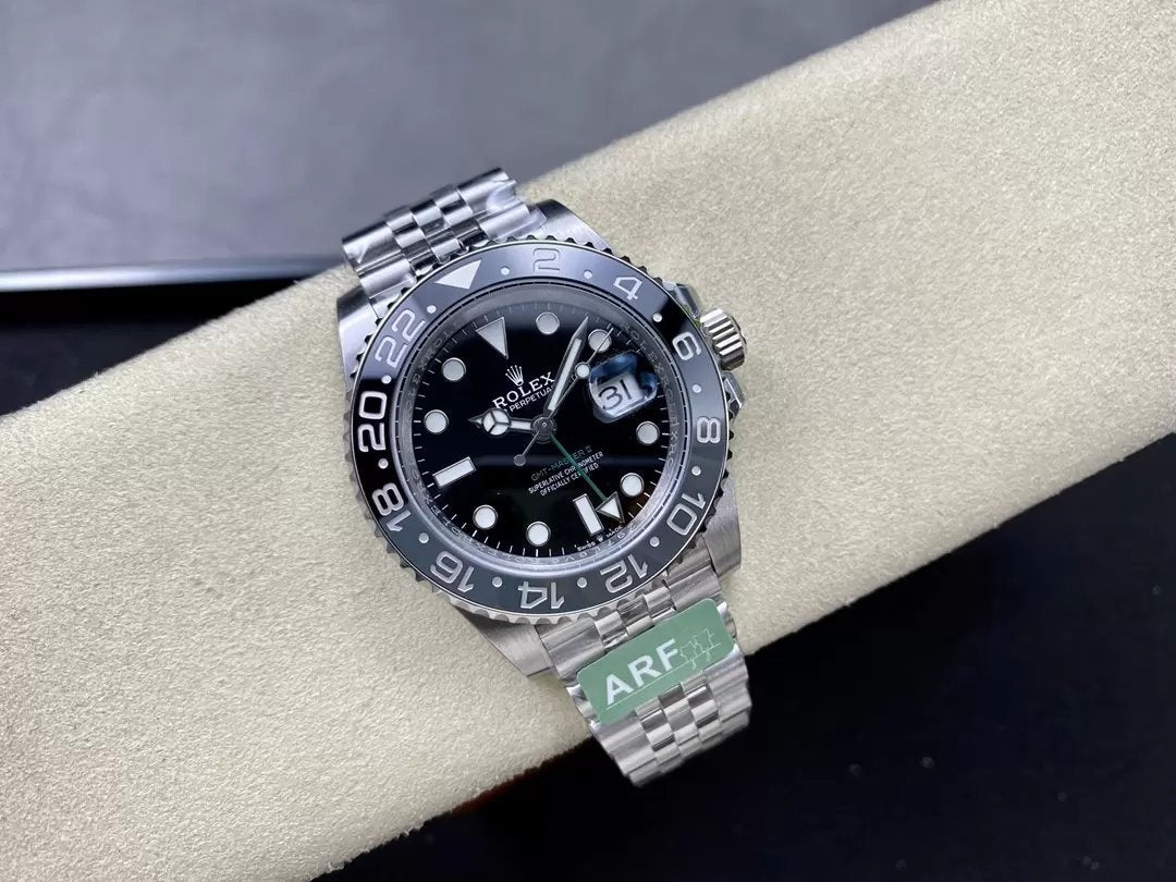 Rolex GMT Master II m126710grnr-0003 1:1 edizione melhor ARF Fabbrica Mais novo 2024 Jubilee cinturino
