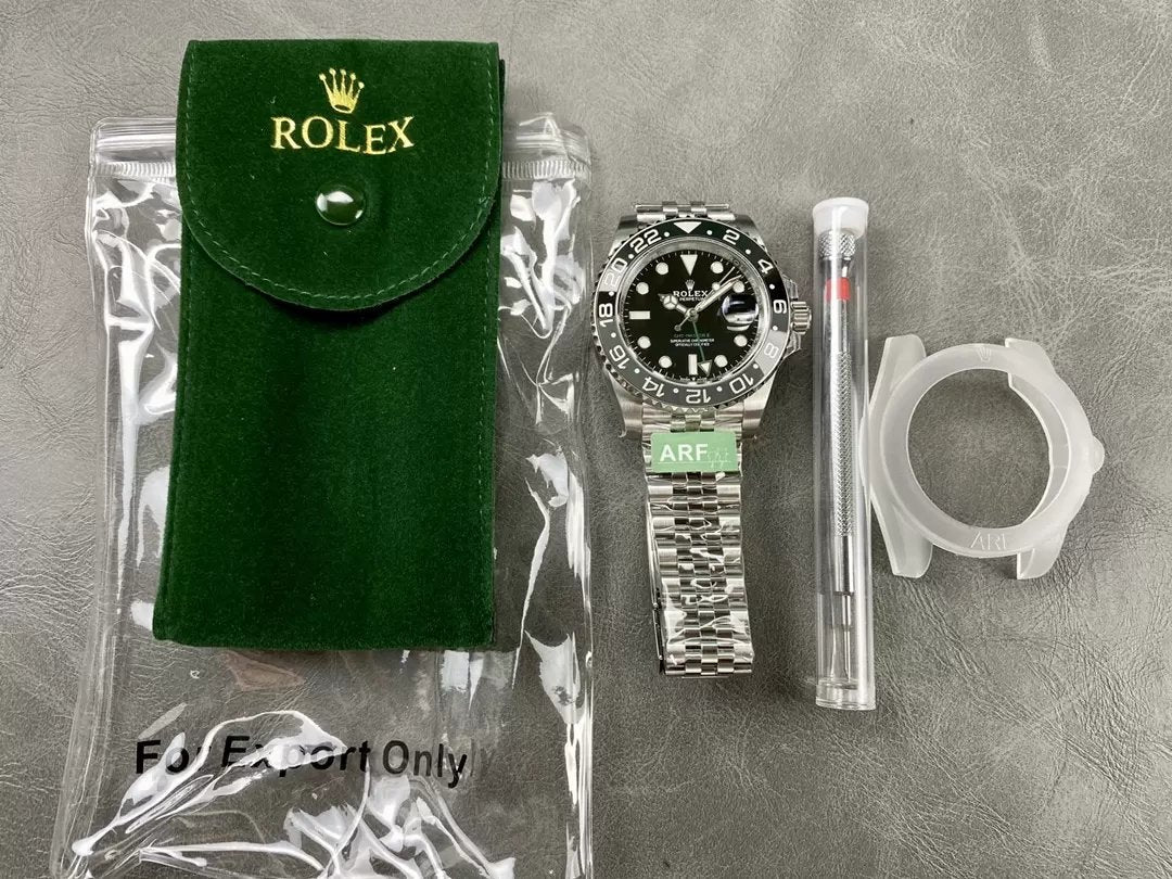 Rolex GMT Master II m126710grnr-0003 1:1 edizione melhor ARF Fabbrica Mais novo 2024 Jubilee cinturino