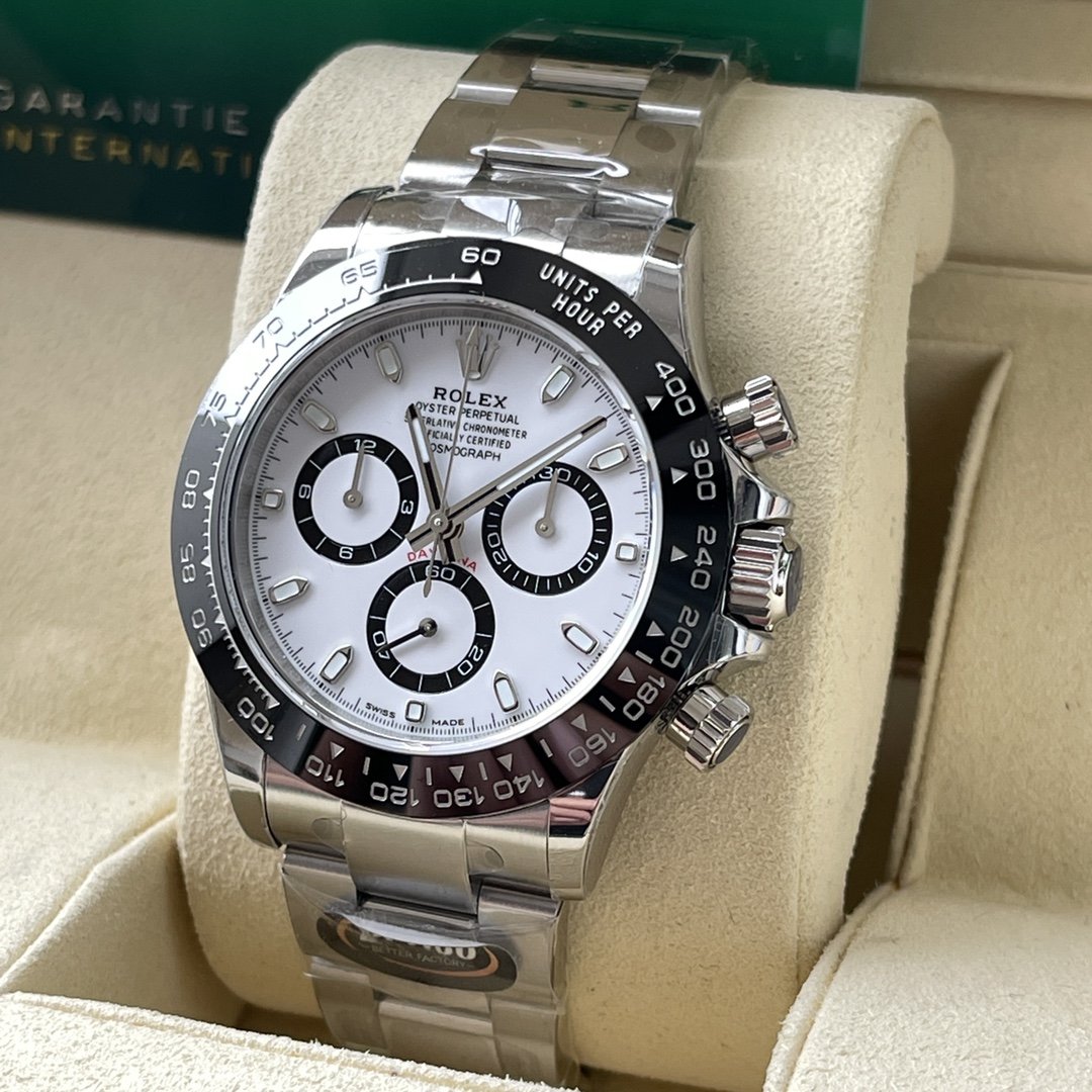 replica Rolex Daytona m116500ln-0001  edizione migliore BT Fabbrica Bianco Daytona Panda