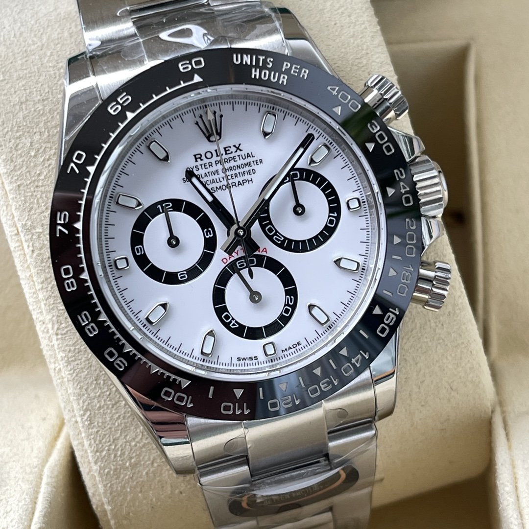 replica Rolex Daytona m116500ln-0001  edizione migliore BT Fabbrica Bianco Daytona Panda