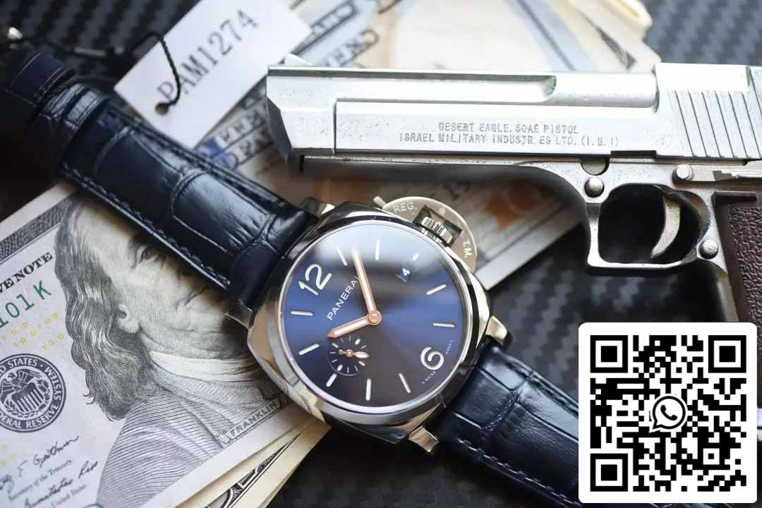 Panerai Luminor Due 42mm PAM01274 quadrante blu 1:1 edizione migliore VS Fabbrica